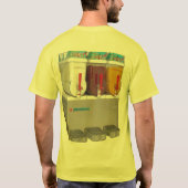 Stap weg van de sukkelmachine - Gepersonaliseerd T-shirt (Achterkant)