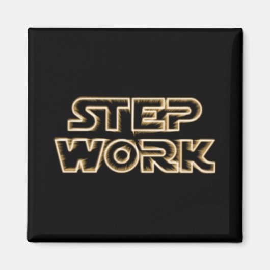 Stap-werkparodie - Herstel van emotionele obrilite Magneet (Voorkant)