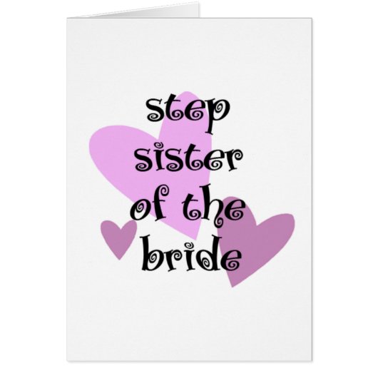 Stap zuster van de bride (Voorkant)
