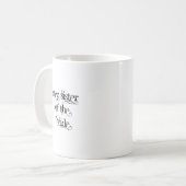 Stap zuster van de bride koffiemok (Voorkant links)