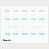 Stap zuster van de Groom Ronde Sticker (Vel)