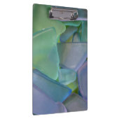 Stapel blauwe strandglas, Alaska Klembord (Rechts)