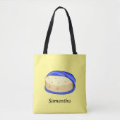 Stapel Bloemtortilla's Tote Bag (Voorkant)