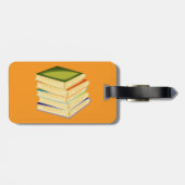 Stapel Boeken Boekenliefhebber Kunst en Lezen Bagagelabel (Achterkant horizontaal)