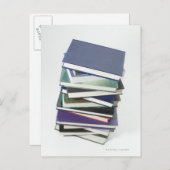 Stapel boeken briefkaart (Voorkant / Achterkant)