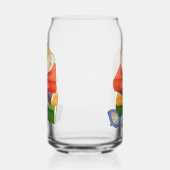 Stapel boeken en Tea Cup Beer Blikvorm Glas (Rechts)