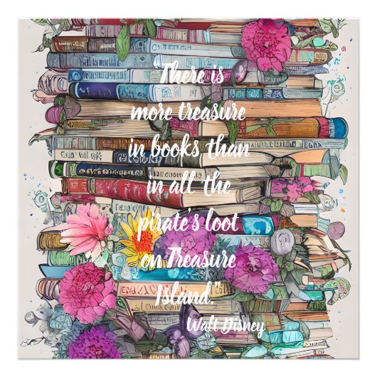 Stapel boeken foto afdruk (Voorkant)