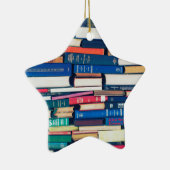 Stapel boeken keramisch ornament (Rechts)