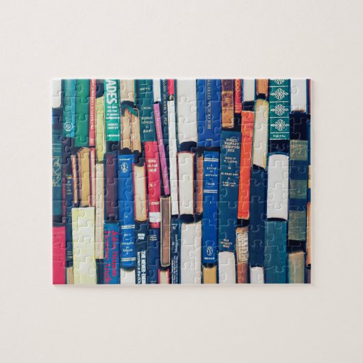 Stapel boeken legpuzzel (Horizontaal)