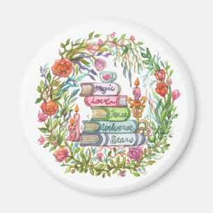 Stapel boeken magneet