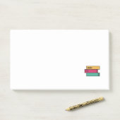 stapel boeken post-it® notes (Op bureau)