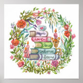 Stapel boeken poster (Voorkant)