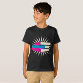 stapel boeken t-shirt (Voorkant volledig)