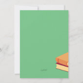Stapel Boeken Uitnodiging (Achterkant)