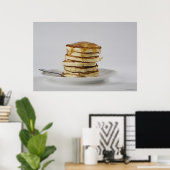 Stapel brood met honing poster (Thuiskantoor)