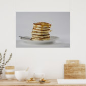 Stapel brood met honing poster (Keuken)