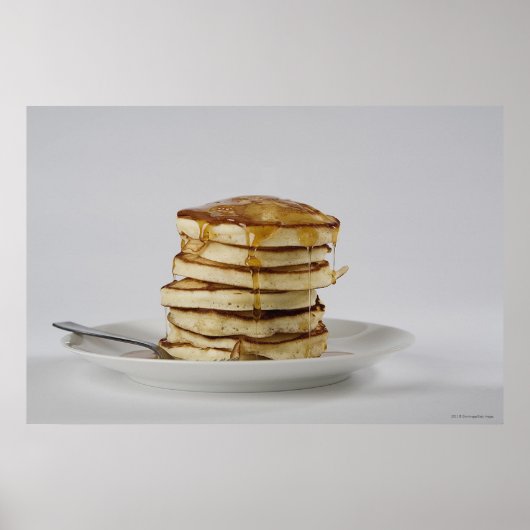 Stapel brood met honing poster (Voorkant)