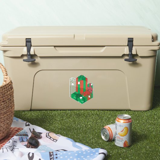 Stapel Cadeaus Sticker (Koeler)