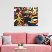 stapel canvas afdruk (Insitu (Woonkamer))