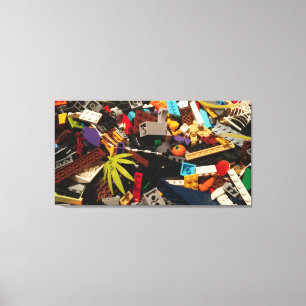 stapel canvas afdruk