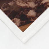 Stapel Chocoladerepen Dekbed Fleece Deken (Hoek)