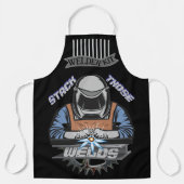 Stapel die lassen schort (Voorkant)