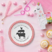 Stapel | Familie Barbecue Papieren Bordje (Feest)