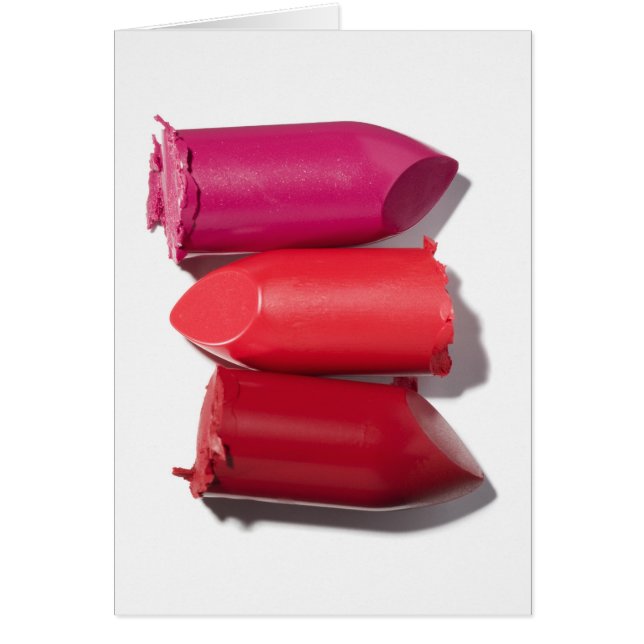 Stapel gebroken lipstick (Voorkant)