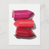 Stapel gebroken lipstick briefkaart (Voorkant)