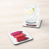 Stapel gebroken lipstick drankjes onderzetter (Rechterzijde)