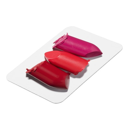 Stapel gebroken lipstick magneet (Linkerzijde)