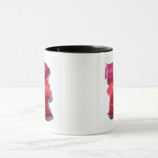 Stapel gebroken lipstick mok (Midden)