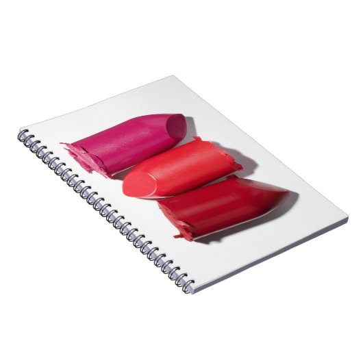 Stapel gebroken lipstick notitieboek (Rechterzijde)