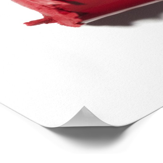 Stapel gebroken lipstick poster (Hoek)