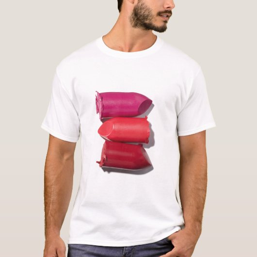 Stapel gebroken lipstick t-shirt (Voorkant)