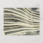 Stapel geld briefkaart (Voorkant)