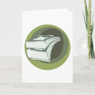 Stapel Geld Contant Groen Papiergeld Kaart