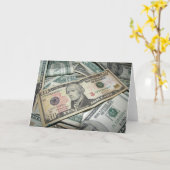 stapel geld kaart (Gele Bloem)