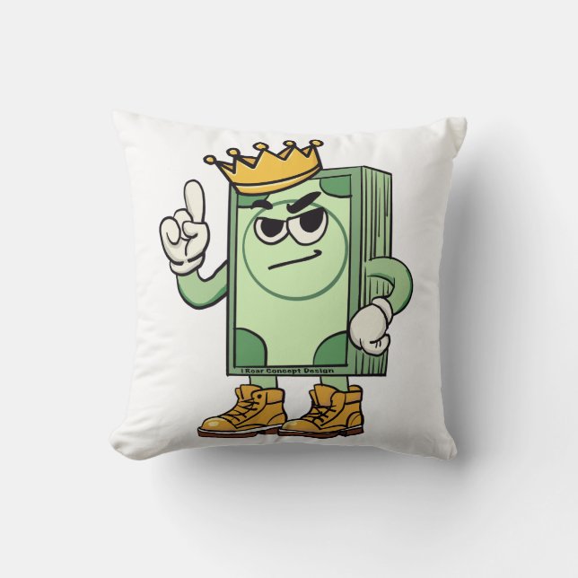 Stapel geld kussen (Voorkant)
