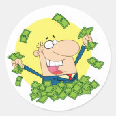 Stapel Geld Stickers (Voorkant)