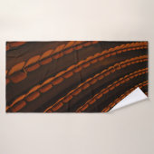 stapel gele stoelen badhanddoek (Badhanddoek)