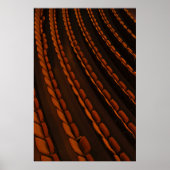 stapel gele stoelen poster (Voorkant)