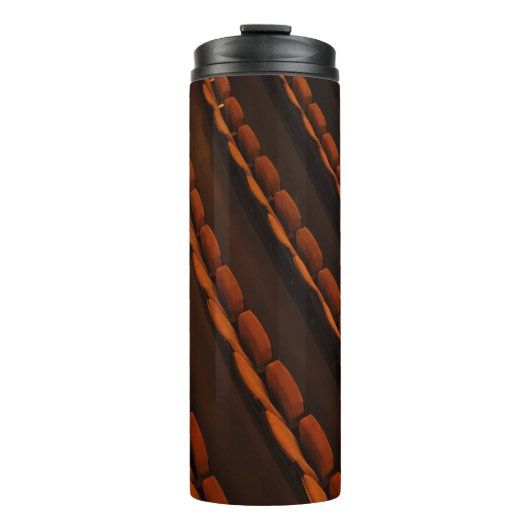 stapel gele stoelen thermosbeker (Voorkant)
