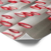 stapel gewalst papier poster (Hoek)