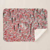 stapel gewalst papier sherpa deken (Voorkant (horizontaal))