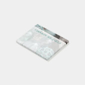 Stapel glazen visdobbers post-it® notes (Schuin)