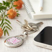 Stapel Glitter Sleutelhanger (Zijkant)