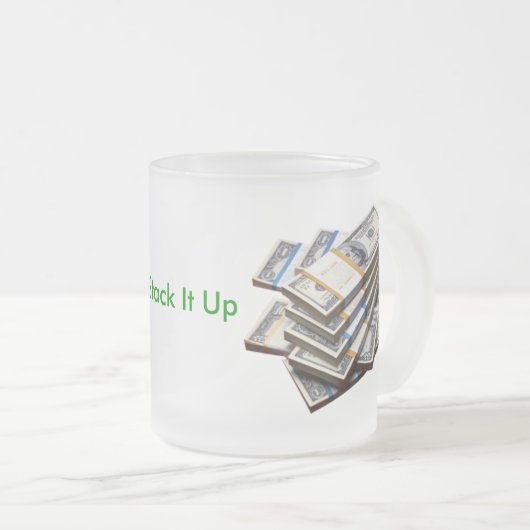 Stapel het omhoog Mok (Voorkant rechts)