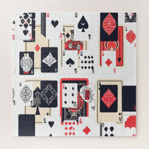 Stapel Kaarten Abstract Modern Legpuzzel