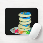 Stapel met tinten muismat (Met muis)